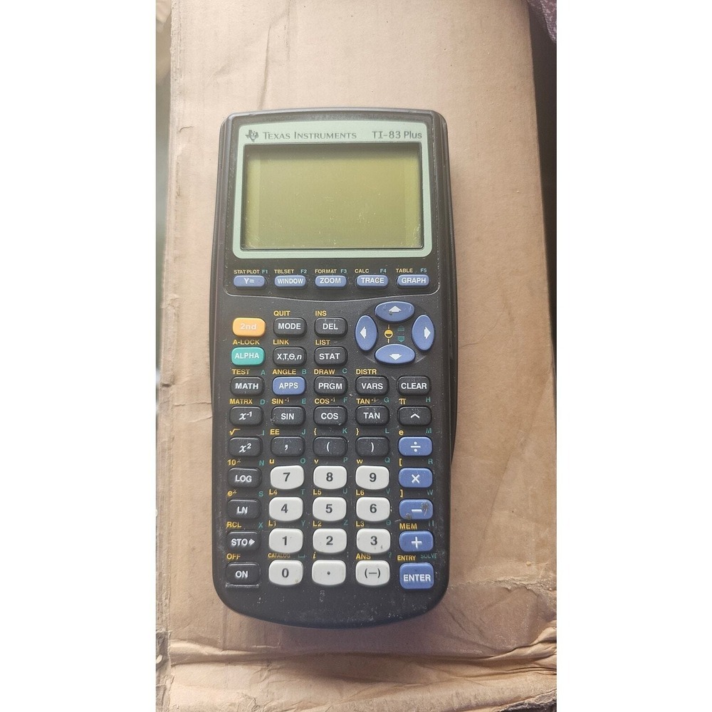Texas Instruments TI-83 PLUS - tested‎ works
